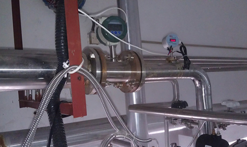 dn10液體渦輪流量計使用現場圖